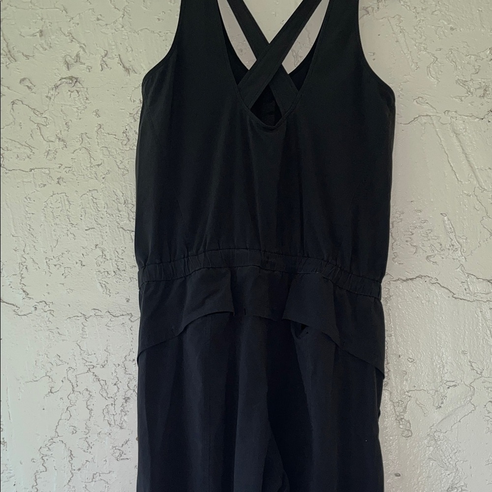 Lululemon Shift in Time Jumpsuit Women's Black Size 8 - Picture 12 of 16